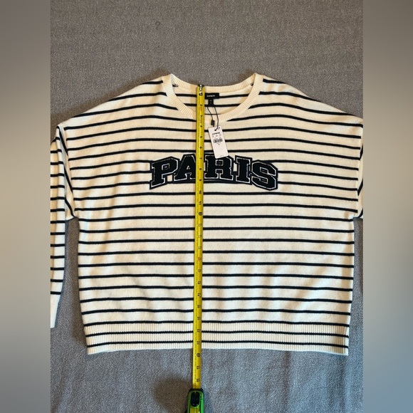 Express Striped Paris Sweater XL - Picture 10 of 12